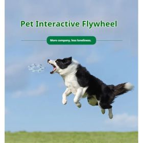 Pet Interactive Flywheel,Dog Toy,Fun Interactions Buildstronger Bonds (Option: MacaronPink)